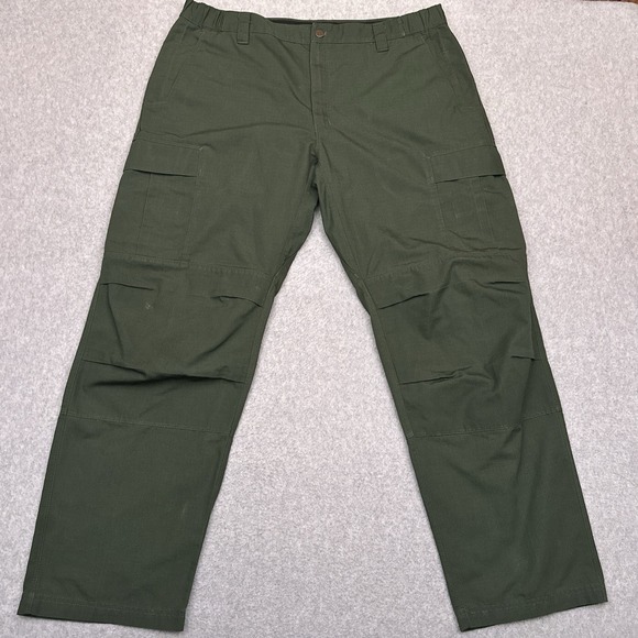 Vertx VTXRDP Tactical Cargo Pants Men's 38x31* Army Green Zip Pockets Canvas - Picture 1 of 9